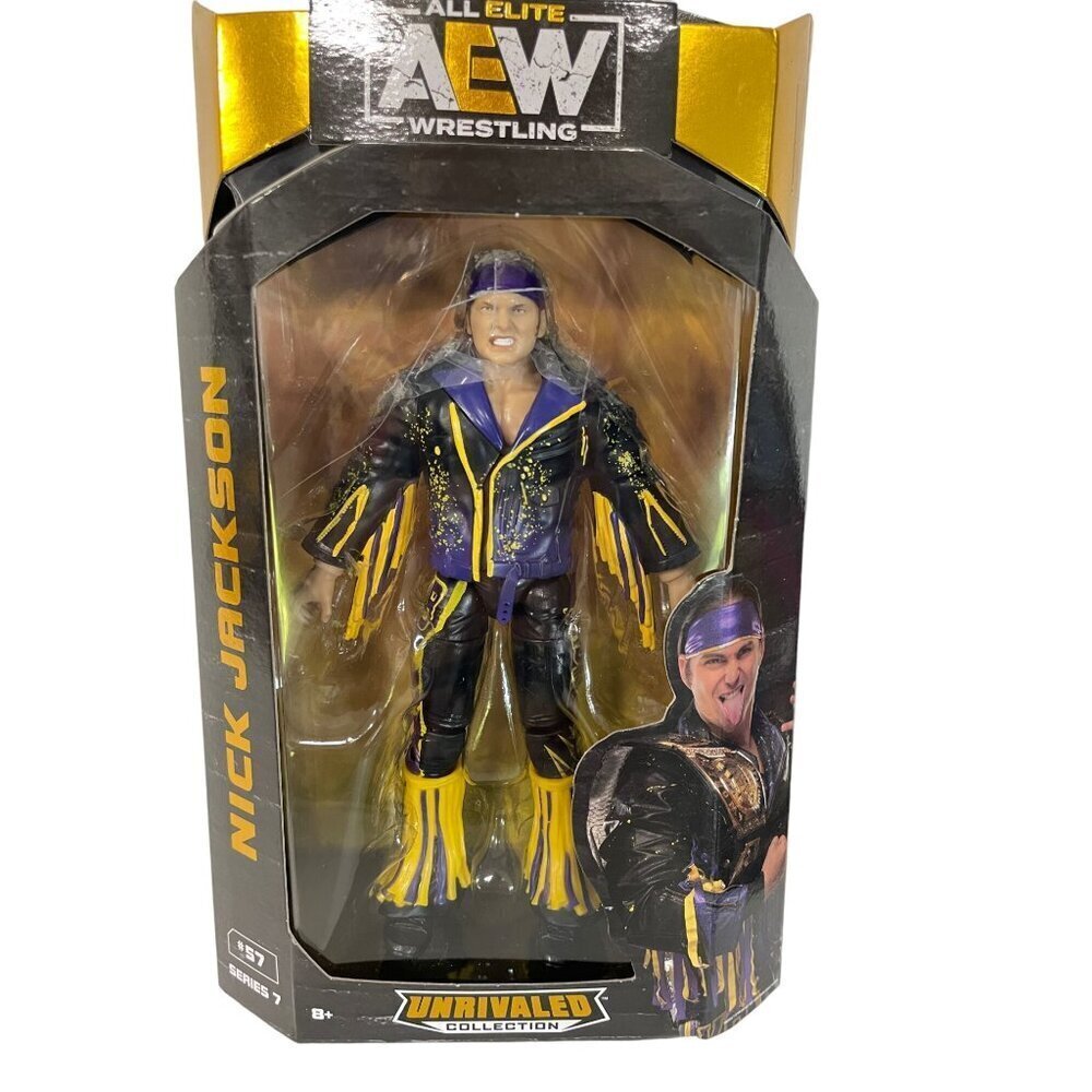 AEW Unrivaled Collection Nick‎ Jackson Series 7 Action Figure